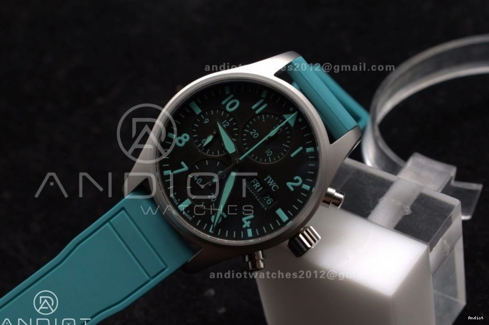Factory Petronas 1:1 ONE FORMULA TW IWC Mercedes-AMG 2023 Chronograph Best  TEAM Green IW388106  0307